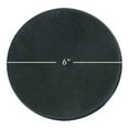 thumbnail image 1 of General Purpose Rubber Sheet, Black, 60A, 0.25" x 6" Disc (25 Pack), 1 of 4