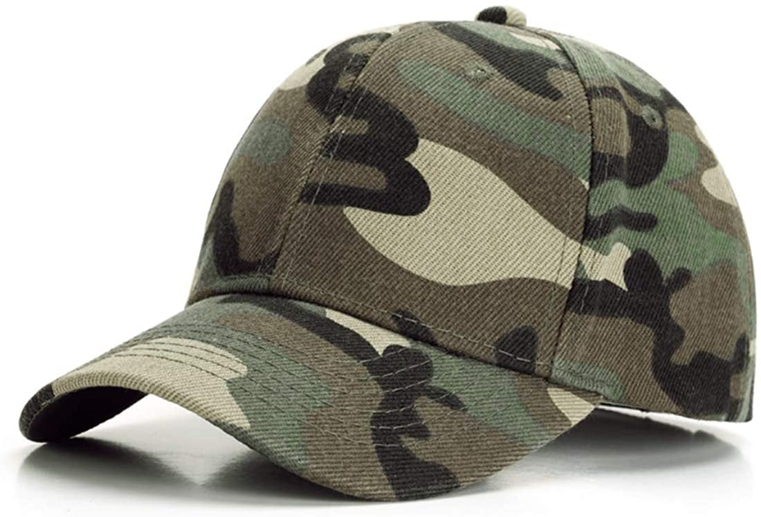 New Children's Army Camouflage Camo Camping Fishing Hat Cap Baseball Holiday Sun 
