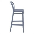 thumbnail image 4 of Pemberly Row Tabouret de Bar Contemporain en Résine pour l'Extérieur, 4 of 5