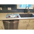 thumbnail image 3 of Winter Holiday Maltese Dish Drying Mat, 3 of 7