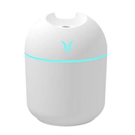 

HOOUDO Humidifier Clearance Home Humidifier 250ML Cold Fog Humidifier Colorful Night Light Portable Cool Sound Humidifier