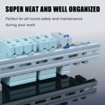 thumbnail image 4 of 10 Pieces 1 Meter Aluminum DIN Rail, Top Hat Slotted DIN Rails with RoHS for Professionals and DIY Cut Length | Hardware Components Mounting - 1 Meter Long, 35mm Wide, 7.5mm High, 4 of 4