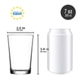 thumbnail image 4 of Water Drinking Glasses Set of 6, Durable Design Glasses Tumbler, Water and Juice Glassware, 7 oz (205 Cc), 4 of 5