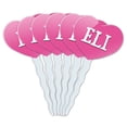 thumbnail image 1 of Eli Heart Love Cupcake Picks Toppers - Set of 6, 1 of 1