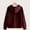 Wine, variant on Vedolay Womens Hoodies Zip Up Oversized Sweatshirt for Women Pullover Top Long Sleeve Hoodies Fall 2023 Clothes, 3XL