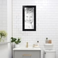 thumbnail image 4 of ArtToFrames 10" x 22" Satin Black Reverse Step Picture Frame, 10x22 inch Black Wood Poster Frame (WOM-1419), 4 of 8