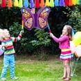 thumbnail image 3 of LOLIPPYY Purple Butterfly Pinata Decoration for Festival Party Hanging Paper Pinata Ornament, 3 of 8