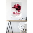 thumbnail image 5 of MLB Philadelphia Phillies - Drip Helmet 22 Wall Poster with Magnetic Frame, 22.375" x 34", 5 of 5