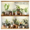 thumbnail image 2 of LED Grow Panel Light Ultra-Thin Full Spectrum Dimmable Timer Plant Lights Under Cabinet Growing Lamp, 2 of 6
