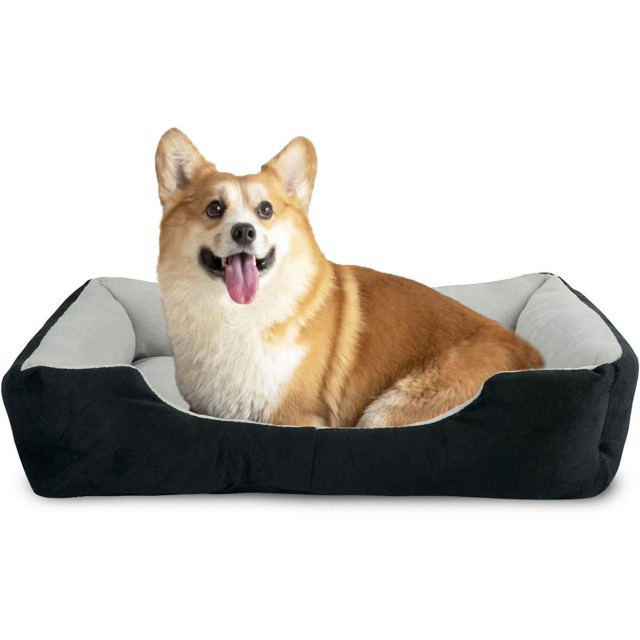 Dog Beds for Medium Dogs Washable Pet Bed Comfortable Rectangle Bed for Medium and Large Dogs Cat Pets