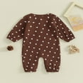 thumbnail image 4 of PENGXIANG Champignons à Manches Longues Print Rompers pour les Tenues de Bébé Casual, 4 of 9