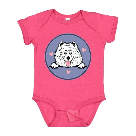 

Inktastic Samoyed Dog Lover Gifts Gift Baby Girl Bodysuit