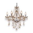 thumbnail image 1 of Candil de Techo Cristal Cortado D'Gala Iluminación DG9014 Champagne de 6 Luces, 1 of 3