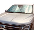 thumbnail image 2 of HeatShield, The Original Windshield Sun Shade, Custom-Fit for Ford Expedition SUV w/o Sensor 2018, 2019, Silver Series, 2 of 4