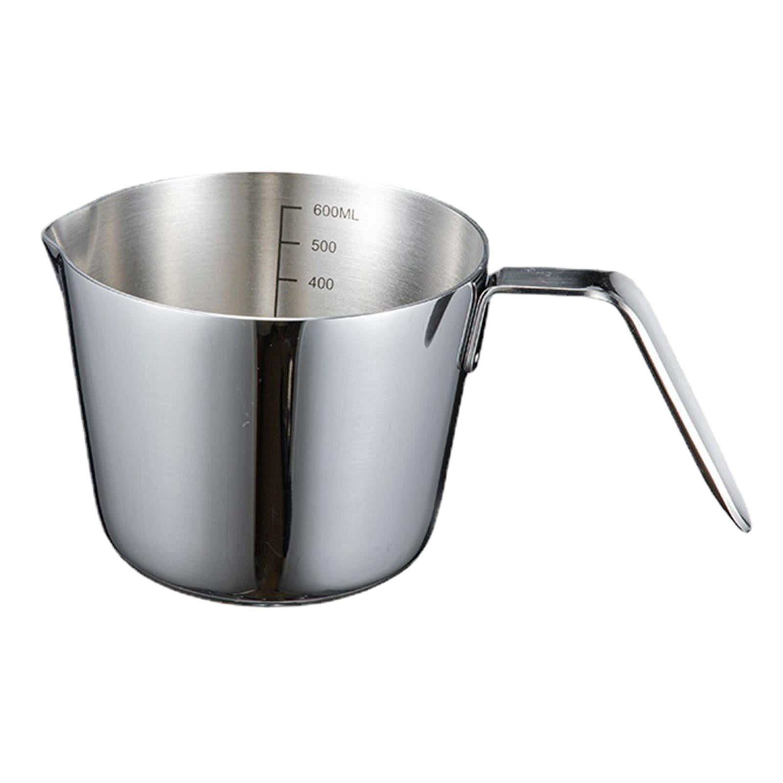 Fiocias Accurate Milk Frother Cup Durable Milk Frothing Pitcher Jug for Tea Coffee Sugar
