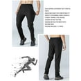 thumbnail image 4 of Men's Track Pants Quick Dry Lightweight Athletic Hiking Running Outdoor Sports Sweatpants Zipper Pockets, 4 of 7