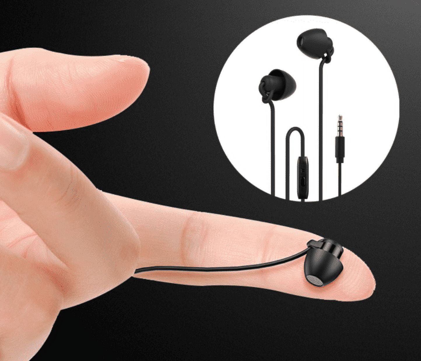 High-resolution In-ear Headset with Microphone Noise-cancelling Gaming Headset