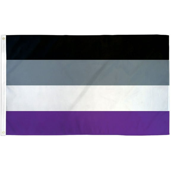 Asexual 3'X5' Flag Rough Tex ® 100D