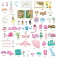 thumbnail image 5 of Doll House for Girls with Dolls Figure, Puppies , Furnitures, Accessories, LED Light, Gift for Girls Ages 3 4 5 6 7 8+, 5 of 5