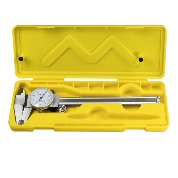 TEXALAN 0-6'' 4 Way Dial Caliper 0.001'' Shock Proof 0-150mm