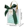 thumbnail image 7 of 10Sets Clear PVC Gift Bags with Ribbon Tag Raffia Grass Portable Tote Bag for Wedding Birthday Party Baby Shower Christmas Decor (apricot,20x15x7cm), 7 of 7