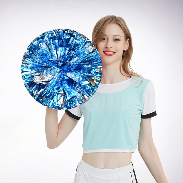 Classification des Produits Fournitures pour Événements et Fêtes / Titre du Produit 2 Pcs Accessoires de Performance de Fleurs Colorées pour Cheerleading à Main Léger Design de Boucle pour Activités Sportives et