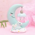 thumbnail image 3 of Coofit Night Light Decorative Cartoon Moon Table Decor Light Bedside Light for Room, 3 of 10