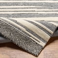 thumbnail image 4 of Hauteloom Jay Wool Living Room, Bedroom Area Rug - Bohemian, Transitional - Black, Cream - 8' x 10', 4 of 7