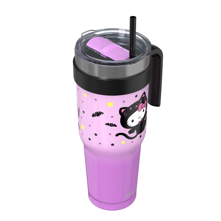 Zak Designs 40oz Hello Kitty Halloween Straw Handle Tumbler