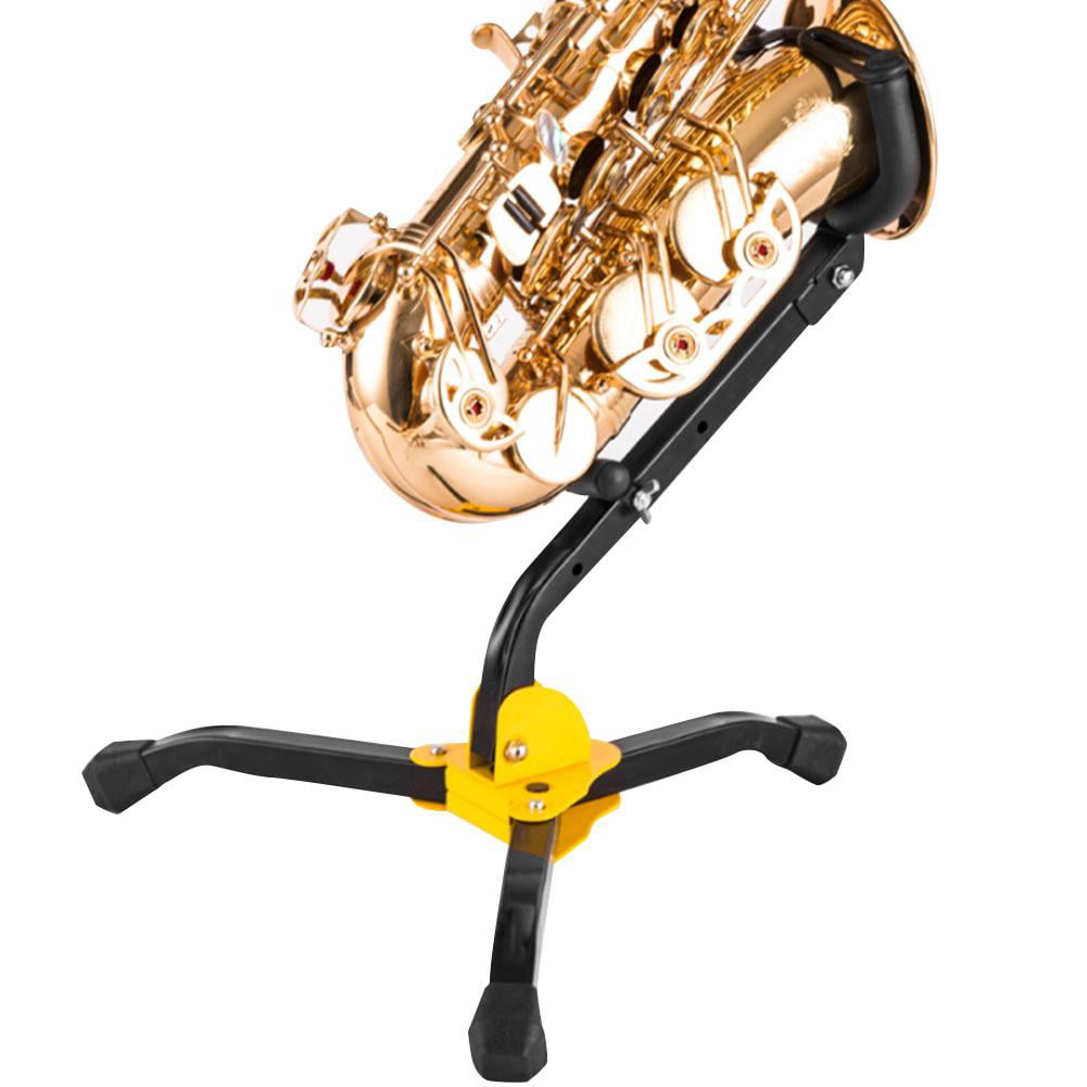 Folding Saxophone Stand Fits Alto or Tenor Saxophones 