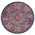 thumbnail image 2 of SAFAVIEH Sutton Roswell Transitional Area Rug, Lavender/Ivory, 6' x 6' Round, 2 of 6