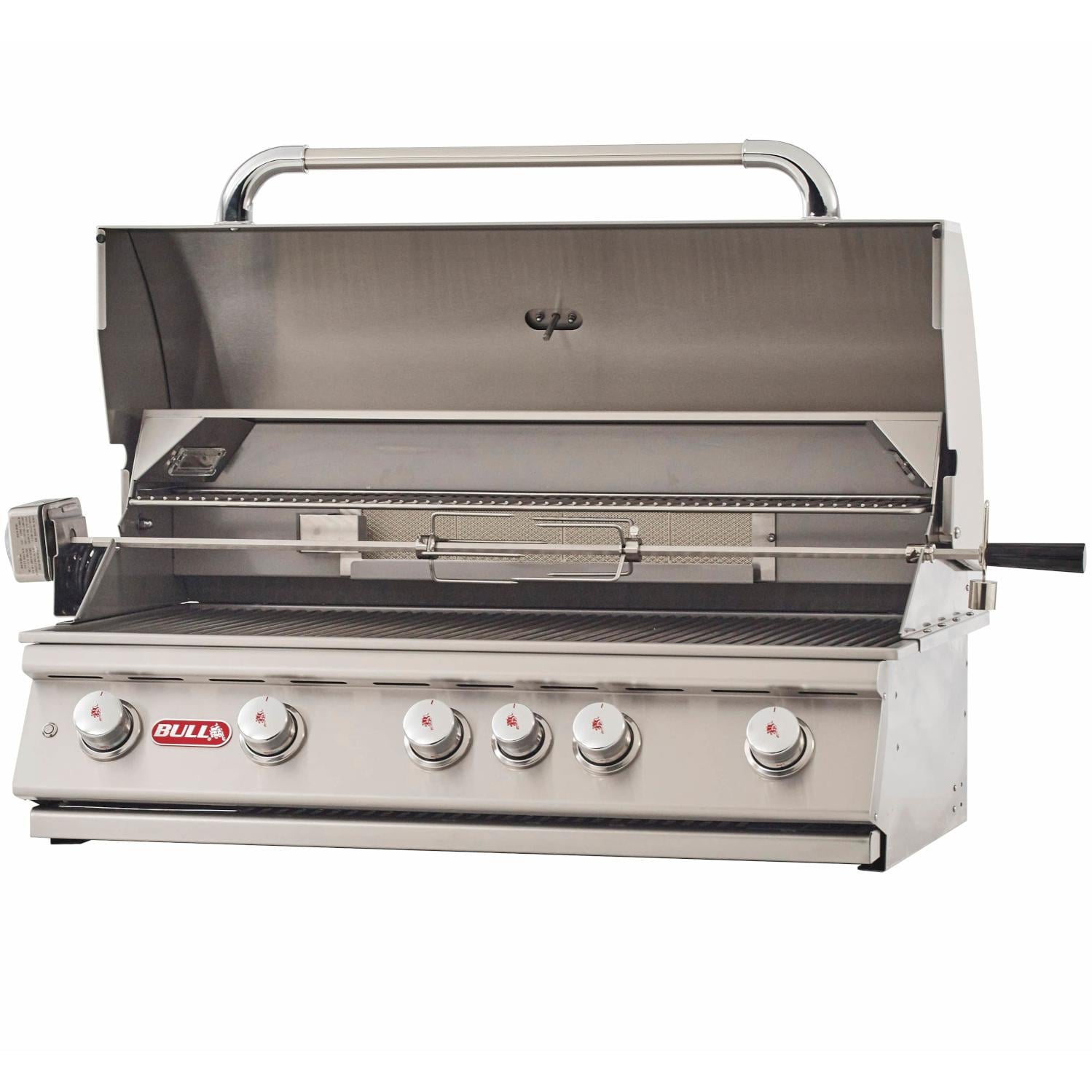 Bull Brahma 38-Inch 5-Burner Built-In Natural Gas Grill With Rotisserie - 57569 - image 2 of 6
