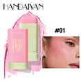 thumbnail image 1 of YUANOU Blush Stick Highlighter Stick Moisturizing Long Lasting Cheek Rouge Blusher Cream Waterproof Face Makeup Cosmetics NEW(A), 1 of 7