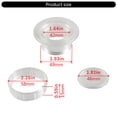 thumbnail image 3 of Outdoor Patios Table Umbrella Hole Rings Plug Caps Set for Garden Yard and Camping Use 1.63inch Parasol Table Hole Covers, 3 of 8