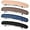 Brown,Dark blue,Black,Blush, variant on Hair Barrettes for Women French Hair Barrette Clip Medium Matte Hair Clips Barrette No Slip Hair Accessories 4-Pack