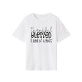 thumbnail image 1 of Camiseta para mujer con cuello redondo, ropa de calle, elegante camiseta de manga corta para viaje y oficina L, 1 of 7