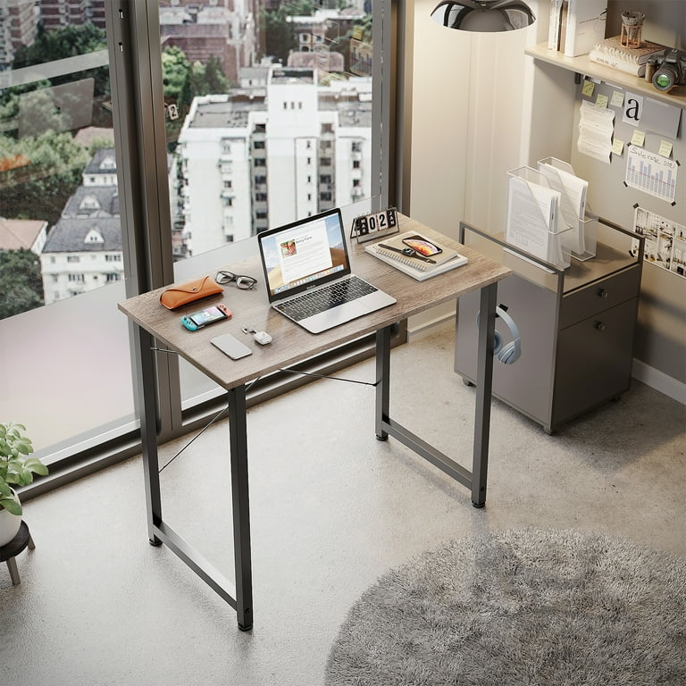32 inch Small Computer Desk for Small Space, Modern Simple Style