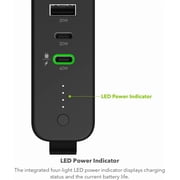 mophie powerstation pro AC (2023) - 27 00 mAh External Battery compatbile with MacBook & iPad Portable PD battery with 100W of AC & 60W USB-C Fast Charge integrated carry strap - USB-C cable included.