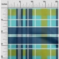 thumbnail image 1 of oneOone Viscose Chiffon Fabric Madras Check Fabric Prints By Yard 42 Inch Wide, 1 of 4