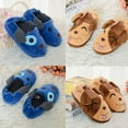 thumbnail image 2 of Winter Cartoon Kids Slippers Home Baby Girls Boys Shoes Funny Warm Sandals Indoor Shoes, 2 of 7