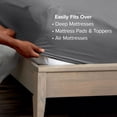 thumbnail image 6 of Bare Home 22" Extra Deep Pocket Sheet Set - Premium 1800 Collection - Ultra-Soft - California King, Gray, 6 of 8