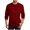 Wine, variant on Dursoulink Long Sleeve T-Shirt for Men, Solid Color Athletic Pullover with Crew Neck, Polyester Cotton Blend, Regular Fit, Casual Wear