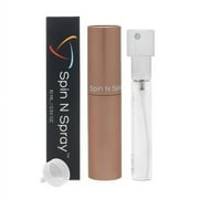 Rose Gold Atomizer 0.34  by Spin N Spray Box for Unisex