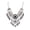 Silver Black, variant on HUANLEDASH Vintage Boho Necklace for Women Ethnic Style Choker Statement Necklace Bohemian Chunky Collar for Daily Wear Parties