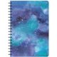 thumbnail image 1 of Cuaderno con espiral, B5, tapa dura, coloreado, diario, cuaderno de notas de campo para escribir, diseño único novedoso, 136 páginas, grande, azul oscuro, Star Rover Ofspeizc, 1 of 6