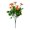Orange, variant on Outdoor Artificial Daisies Flowers UV Resistant Faux Bouquet Dark Blue 12.6 In 1 Pack