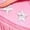 Pink, variant on Aiihoo Kids Girls Tassel Jazz Dance Outfits Fringe Sequin Tops Skirt with Built-in Shorts And Oversleeves Western Cowgirl Wear Brown 14