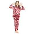 thumbnail image 6 of Purcoar Classic Christmas Deer Print Matching Family Christmas Pajama Set, 6 of 8