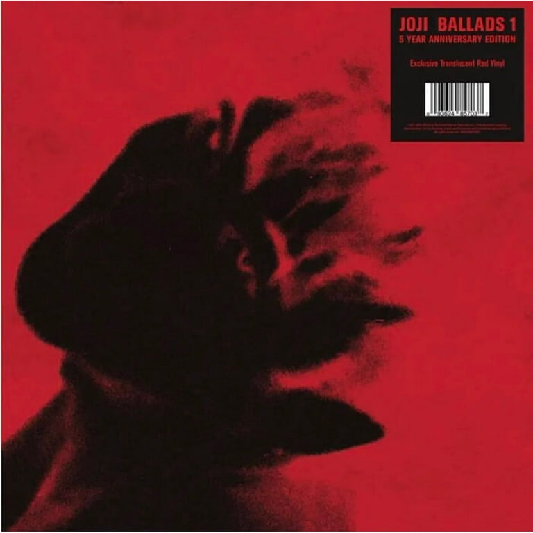 Joji - BALLADS1 未開封 レコード Joji BALLADS 1 - Limited Edition 1500 - TTL Exclusive CLOUDY RED
