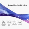 thumbnail image 5 of Lsque Dreamy Colorful Starry Sky Pattern Sweatbands Sports Headband for Men & Women - Moisture Wicking Athletic Cotton Terry Cloth Sweatband for Tennis, Basketball, Running, 5 of 9